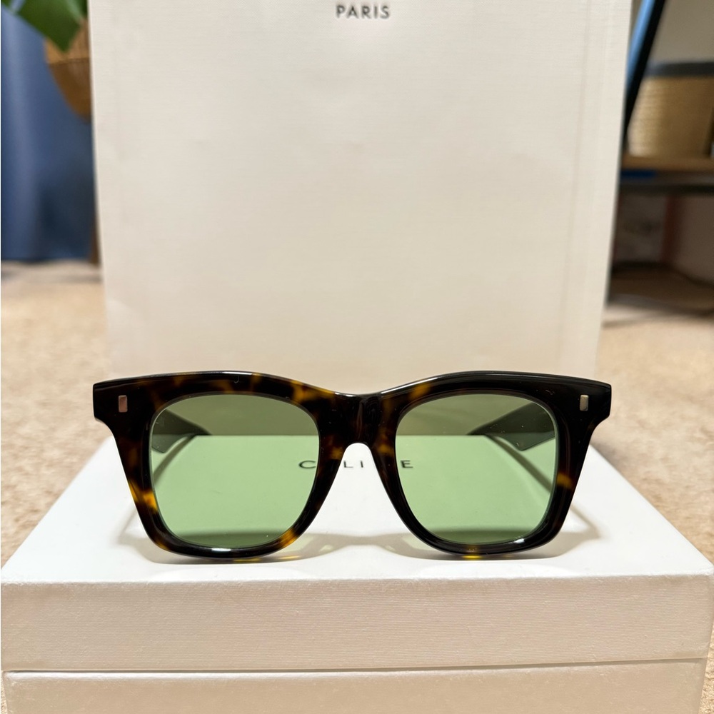 CÉLINE WOMEN’S TORTOISE SUNGLASSES (NWT)